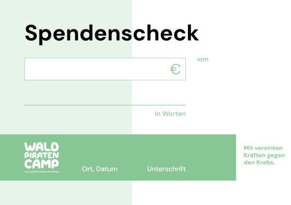 Waldpiraten-Camp Spendenscheck – Bild 3