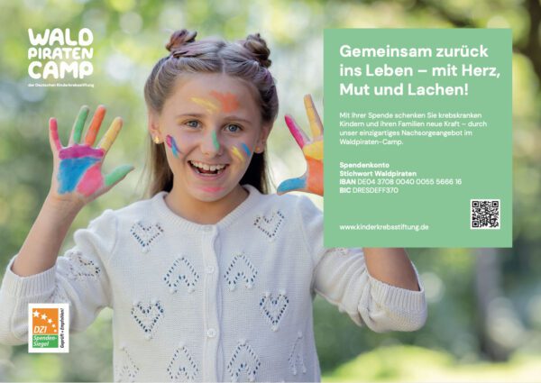 Waldpiraten-Camp Plakat DIN A3